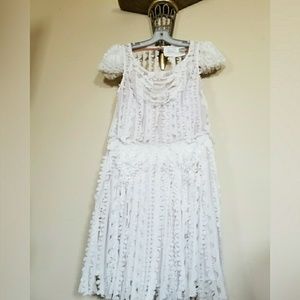 Bryon Lars Beauty Mark White Dress